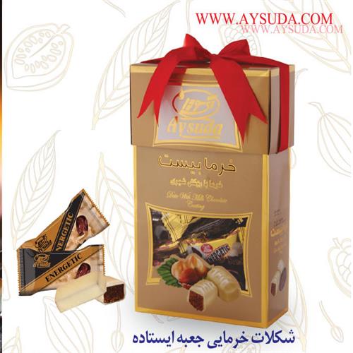 شکلات خرمایی جعبه ای