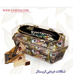 شکلات خرمایی کریستال